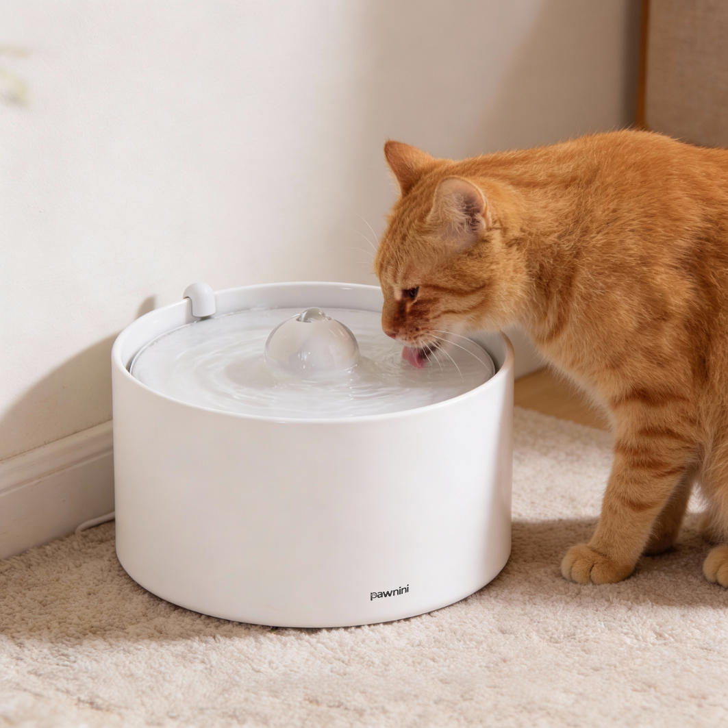 Ripples - Ceramic Water Fountain for Cats and Dogs